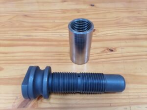 Rear Shackle Pin and Sleeve, Big Head BAS0003